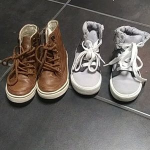 2 pairs boys boots size 8. Old Navy, Cherokee